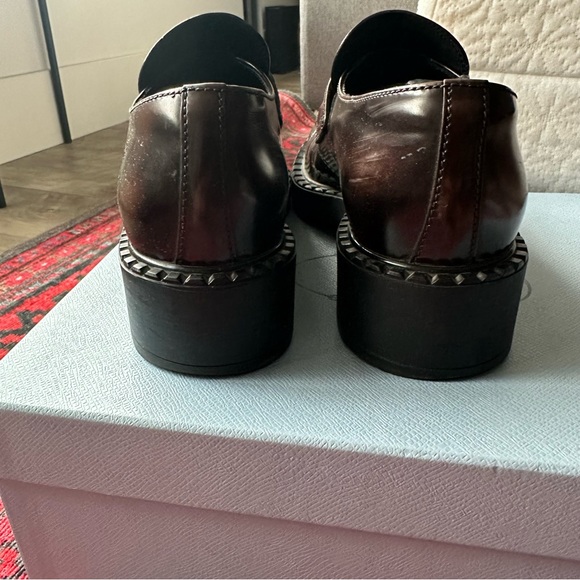 Prada Triangle Logo Loafers - Picture 3 of 12